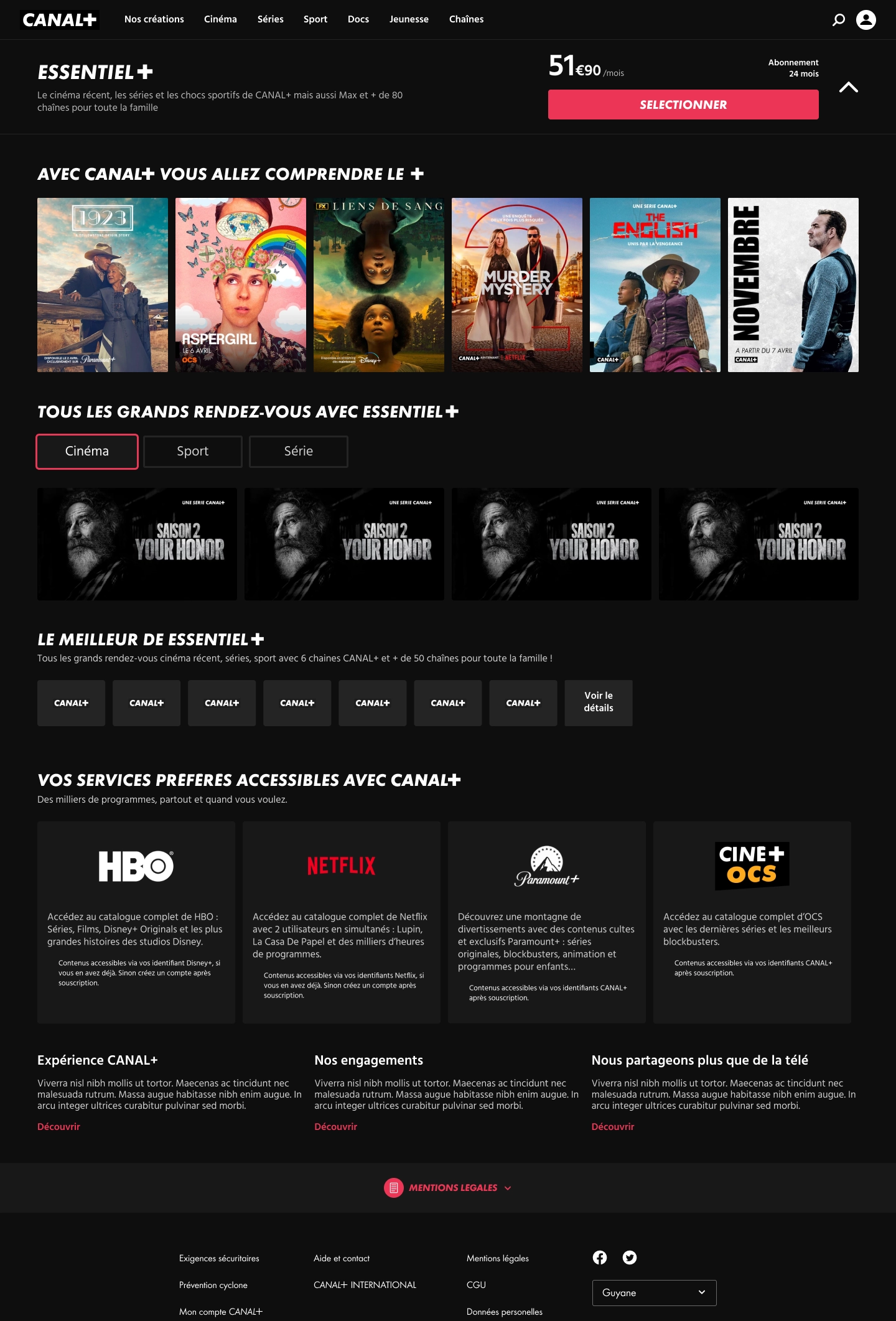 Maquette desktop - Résumé ouvert